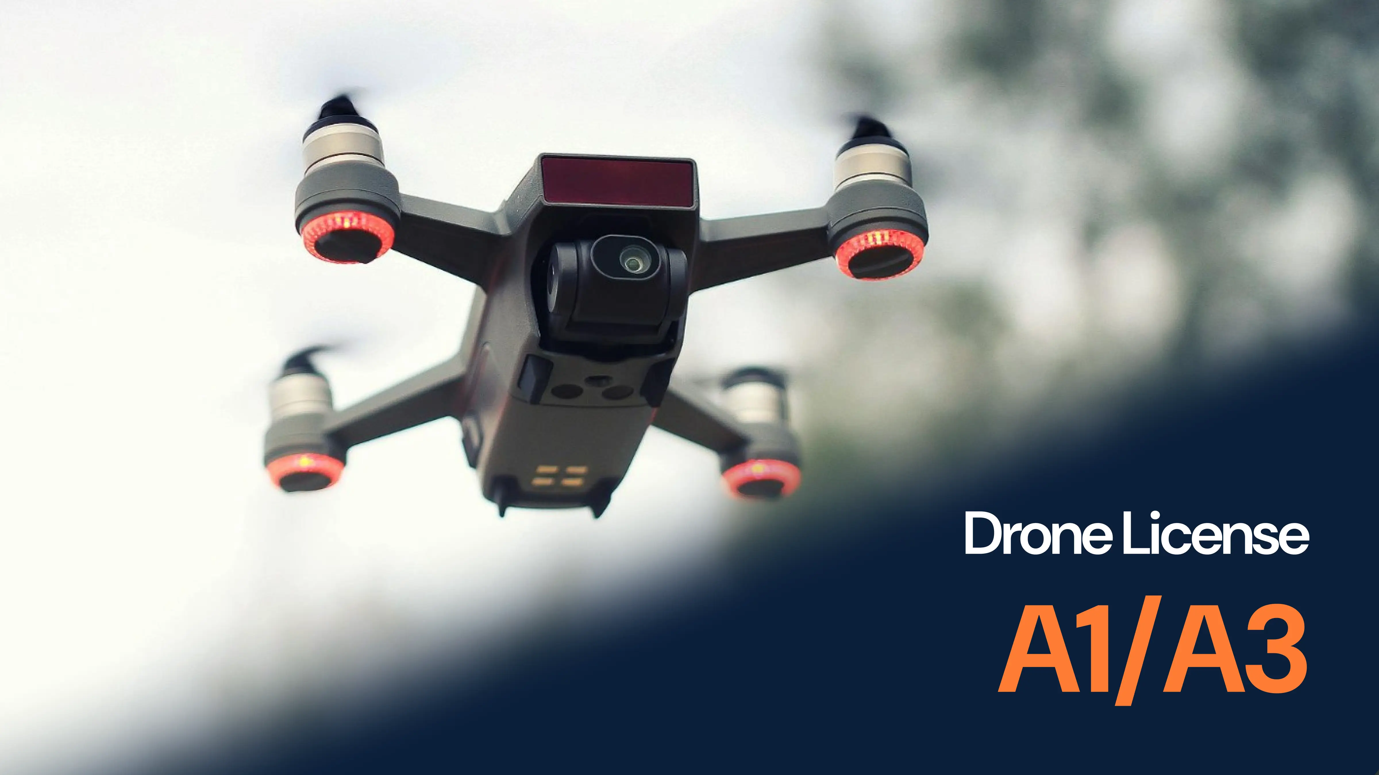 A1/A3 dronelicens