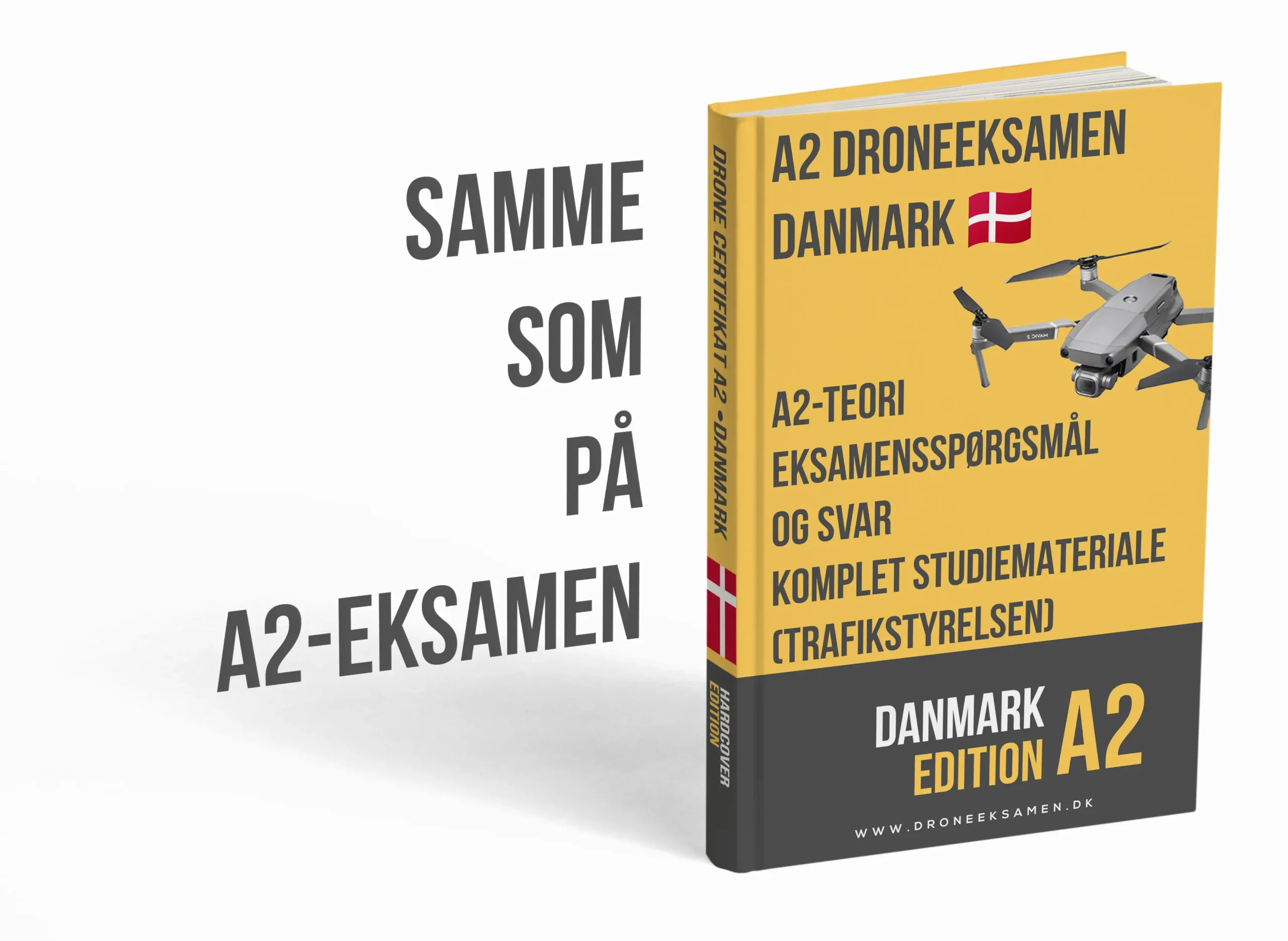 Dronecertifikat A2 Danmark – Avanceret teori, komplet studiemateriale og 500+ eksamenslignende spørgsmål og svar - Billede 3